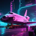 NASA Enterprise space shuttle