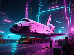 NASA Enterprise space shuttle