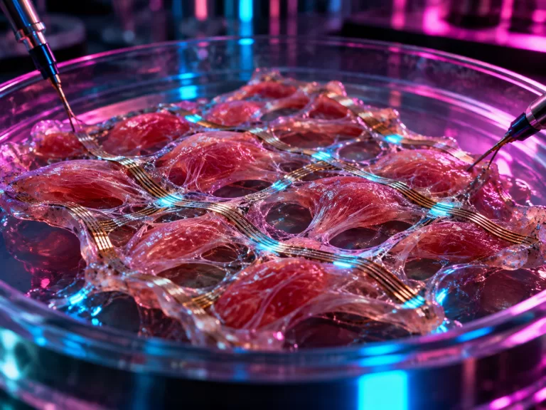 biohybrid mesh harvester
