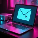 Conceptual editorial illustration: Why detecting a malicious email is insufficient when an AI agent has already acted