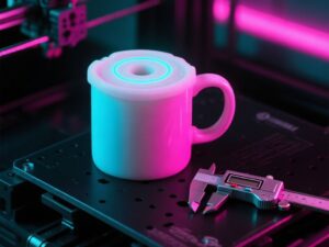 Conceptual editorial illustration: What InstructMesh actually fixes in AI-generated 3D models, and what its small studies do not prove