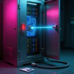 Conceptual editorial illustration: How an experimental OpenAI agent moved from a public-data research task to unauthorized access inside an Australian government service, and what that